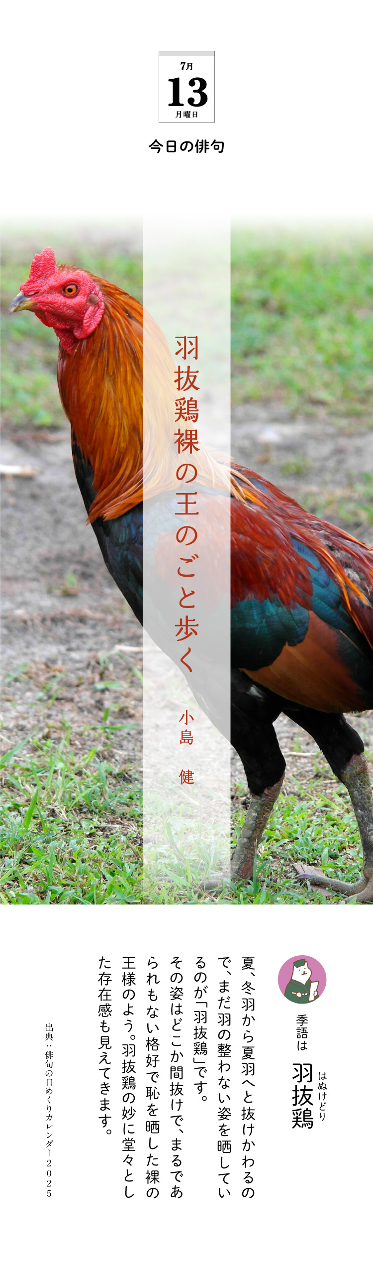 今日のこよみ
